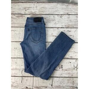 True Religion Tony Jeans Mens Blue Skinny Size 29